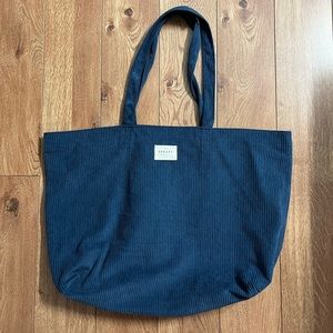 Sezane corduroy tote bag